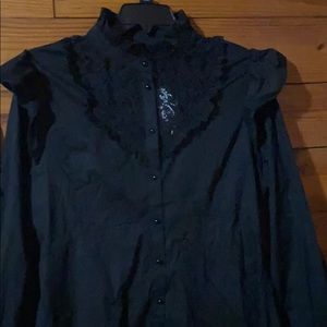 Dollskill black mini dress